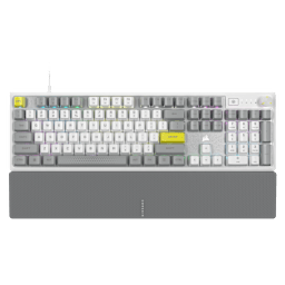 K70 CORE SE RGB Mechanical Gaming Keyboard with Palm Rest — White