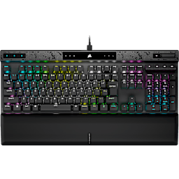 K70 MAX RGB Magnetic-Mechanical Gaming Keyboard — Adjustable CORSAIR MGX Switches — Steel Grey (JP)