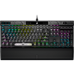 K70 MAX RGB Magnetic-Mechanical Gaming Keyboard — Adjustable CORSAIR MGX Switches — Steel Grey (KR)