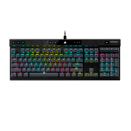 K70 MAX RGB Magnetic-Mechanical Gaming Keyboard — Adjustable CORSAIR MGX Switches — Steel Grey (Revival Series)