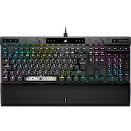 K70 MAX RGB Magnetic-Mechanical Gaming Keyboard — Adjustable CORSAIR MGX Switches — Steel Grey (UK)