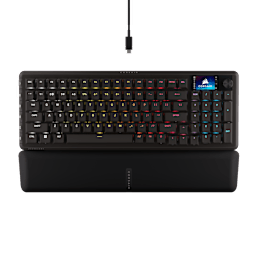 VANGUARD 96 Mechanical Gaming Keyboard, CORSAIR MLX Pulse