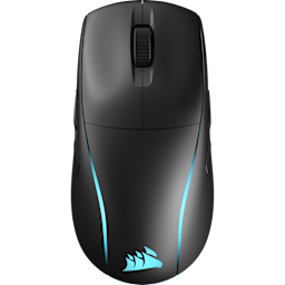 M75 WIRELESS Lightweight RGB Gaming Mouse, Black (AP)