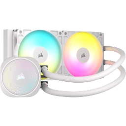 NAUTILUS 240 RS ARGB Liquid CPU Cooler - White