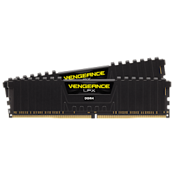 VENGEANCE® LPX 32GB (2 x 16GB) DDR4 DRAM 4000MHz C18 Memory Kit - Black