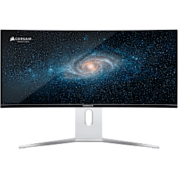 XENEON 34WQHD240-C QD-OLED Gaming Monitor, 34-Inch, 3440 x 1440 (WQHD), 1800R Curvature, 240Hz, 0.03ms GtG, DisplayHDR True Black 400, 1.5M:1 Contrast Ratio (PE)