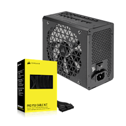 RM1200x Shift with Premium Sleeved Type-5 Pro Cables Kit - Black