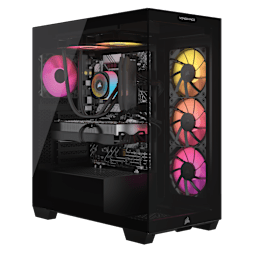 VENGEANCE a7500 Gaming PC: AMD Ryzen 7 9800X3D, GeForce RTX 5070 Ti, 32GB DDR5, 1TB M.2 SSD, Win11 Home