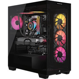 VENGEANCE i7500 Gaming PC: Intel Core i5-14600KF, GeForce RTX 5060, 32GB DDR5, 1TB M.2 SSD, Win11 Home