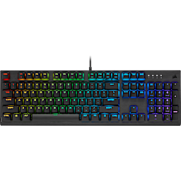 K60 RGB PRO Low Profile Mechanical Gaming Keyboard — CHERRY® MX Low Profile Speed (Revival Series)