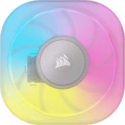 iCUE LINK CapSwap Module – VRM Fan – White