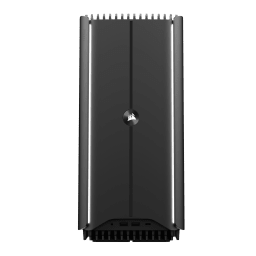 CORSAIR ONE i500 PC – Metal Dark: Liquid Cooled Intel Core i9-14900K and GeForce RTX 4080 Super, 2TB M.2 SSD, 32GB DDR5, Win11 Home