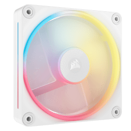 iCUE LINK LX120-R RGB 120mm PWM Reverse Fan Expansion - White