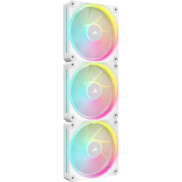 iCUE LINK LX120 RGB 120mm PWM Fans Starter Kit - White