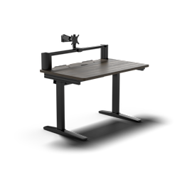 Platform:4 Elevate Desk - Wood, Dark Walnut Stain