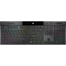 K100 AIR WIRELESS RGB Ultra-Thin Mechanical Gaming Keyboard - CHERRY MX Ultra Low Profile Tactile