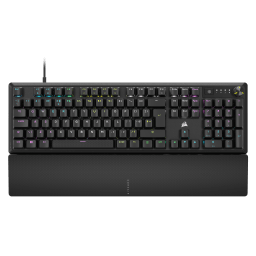 K70 CORE RGB Mechanical Gaming Keyboard with Palm Rest — Black (UK)