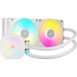 iCUE LINK TITAN 240 RX RGB AIO Liquid CPU Cooler - White
