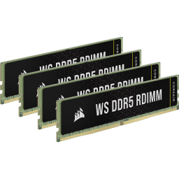 WS DDR5 ECC RDIMM 128GB (4 x 32GB) DDR5 DRAM 5600MT/s CL40 Memory Kit