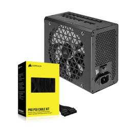 RM1200x Shift with Premium Sleeved Type-5 Pro Cables Kit - Black