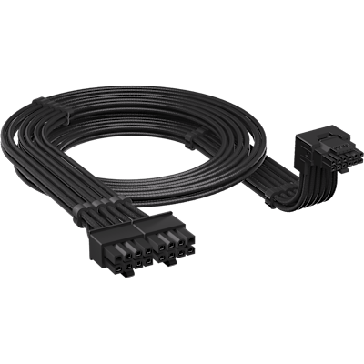 PCケーブル・コネクタ b CORSAIR 12V-2x6 90度角度付きGPU電源ケーブル：知っておくべきこと