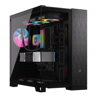 Hydro X Custom Loop Black 6500X | Reverse Connector Motherboard