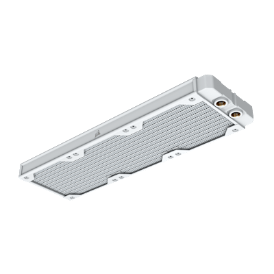 その他 Corsair Hydro X Series XR5 360 WHITE Hydro X Series XR5 360mm Water Cooling Radiator — White