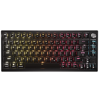 CORSAIR K65 PLUS WIRELESSのボリュームノブをリバインドでき