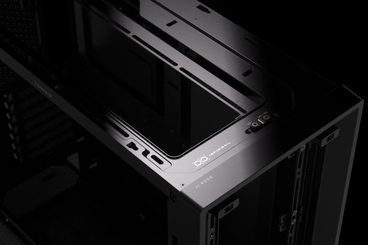CORSAIR FRAME 4000D Performance ブラック FRAME 4000D Black All-in-One Bundle