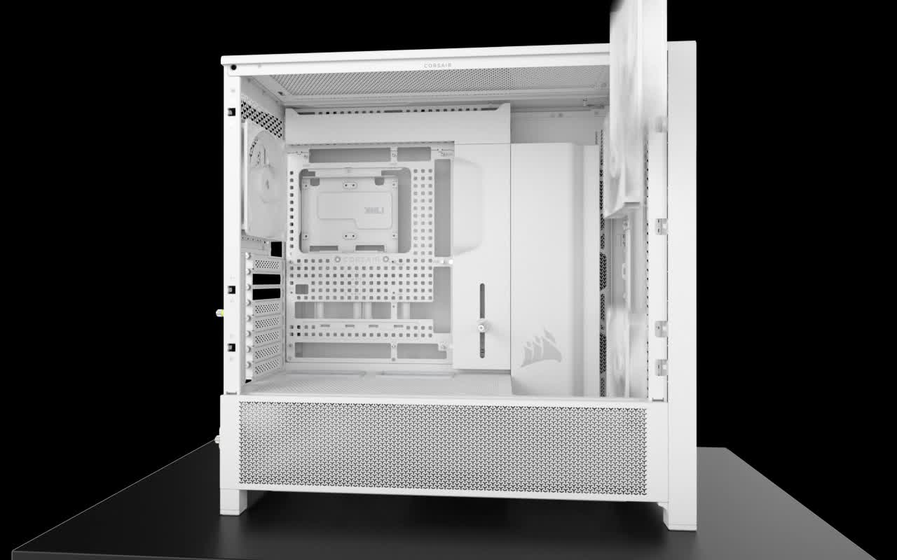 FRAME 5000D RS HIGH-AIRFLOW MID-TOWER PC CASE - WHITE