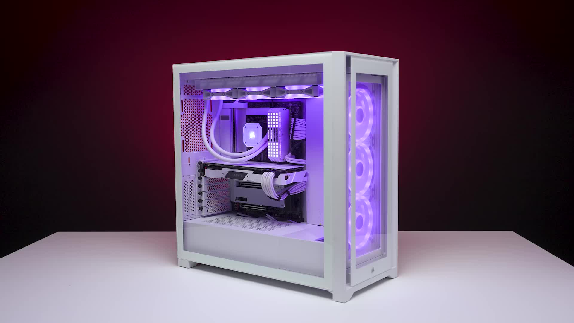 iCUE 5000X RGB QL Edition Mid-Tower ATX Case — True White